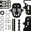 Diaphragm Pump Air Section Repair Kit: Includes Bumper, Gasket, O-Rings, Pilot Valve Body, Plunger Actuator, Plunger Bushing, Retainer Ring, Shaft Seal & Sleeve & Spool Set, Use with S15 Metallic, S20 Metallic & S30 Metallic