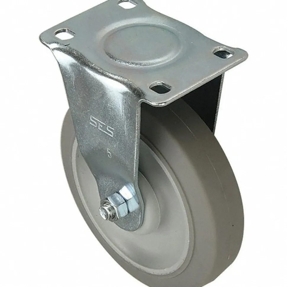 5" Dia Rigid Caster