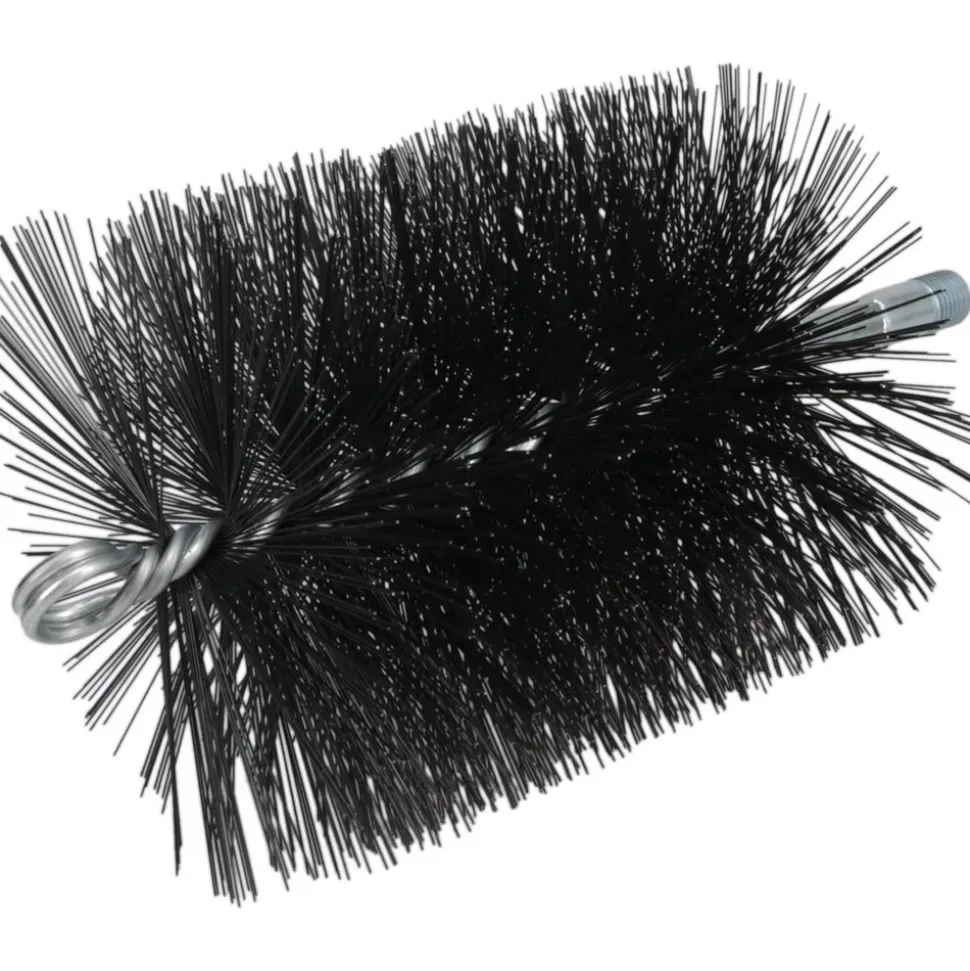 5" Dia Round, Tempered Steel Wire Chimney Brush