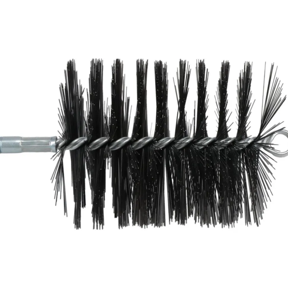 5" Dia Round, Tempered Steel Wire Chimney Brush