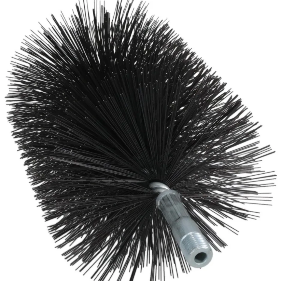 5" Dia Round, Tempered Steel Wire Chimney Brush