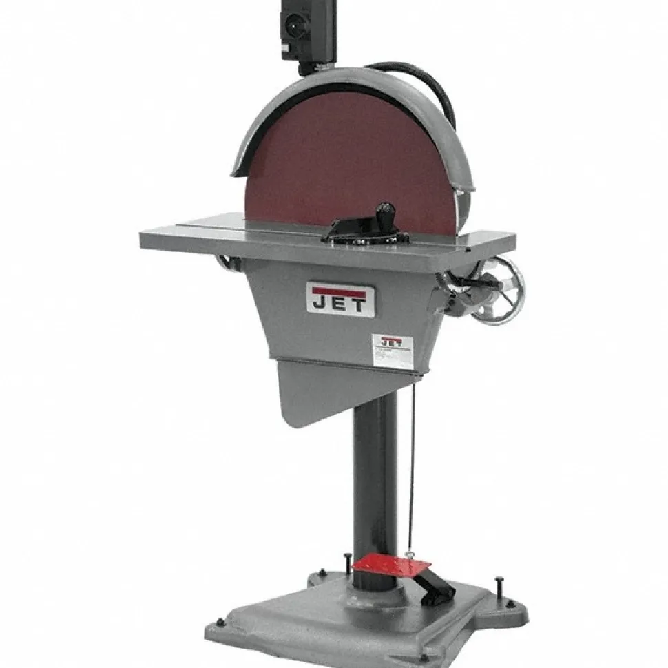 20" Dia, 1,725 RPM, 3 Phase Disc Sanding Machine
