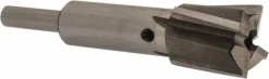 3/4" Dia, 1/4" Shank, Dia, 4 Flutes, Straight Shank, Interchangeable Pilot Counterbore