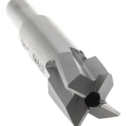 1/2" Dia, 1/4" Shank, Dia, 4 Flutes, Straight Shank, Interchangeable Pilot Counterbore