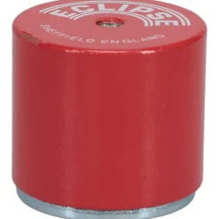 1-3/8" Dia, 10-32 Thread, 17.5 Lb Average Pull Force, Mild Steel, Alnico Pot Magnets