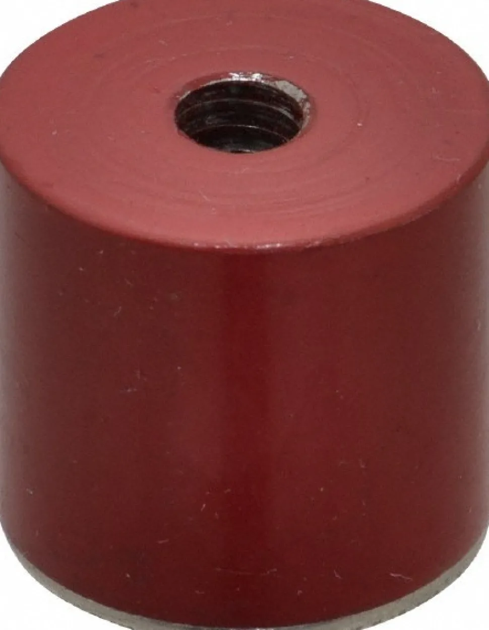 13/16" Dia, 1/4-20 Thread, 10 Lb Average Pull Force, Nickel Chrome Plated Alnico Pot Magnets