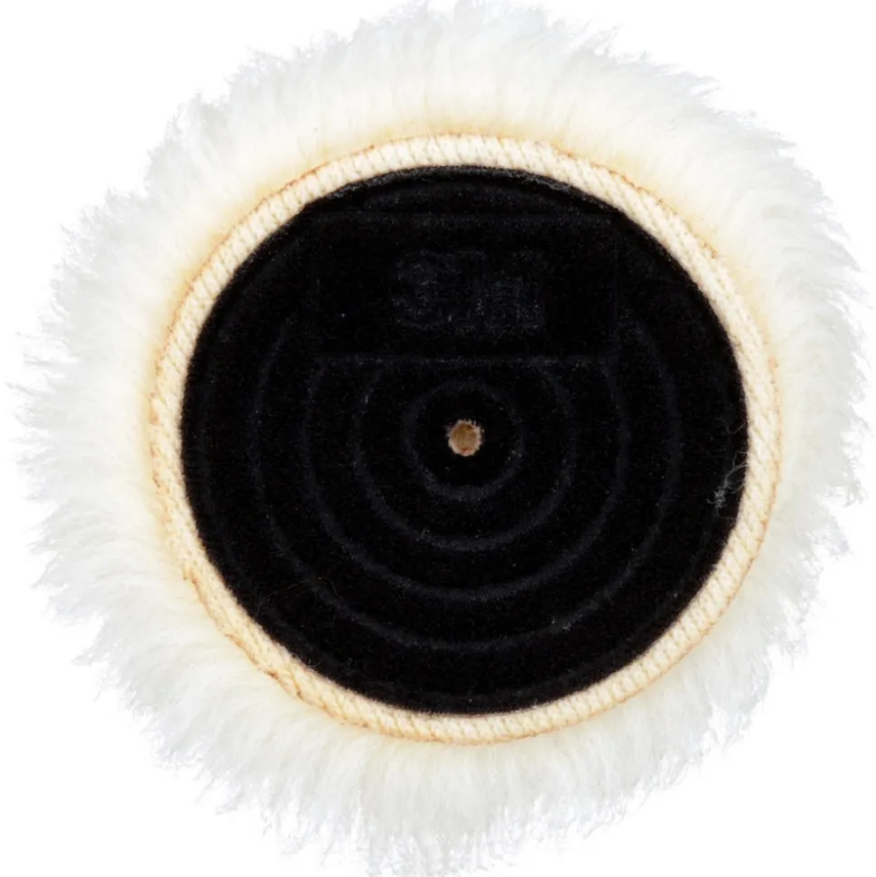 3" Dia Wool Bonnet Pad