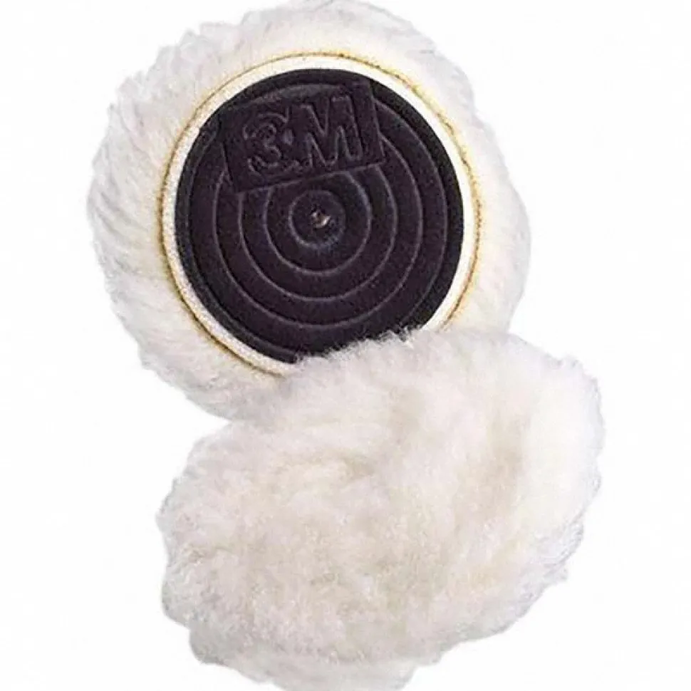 3" Dia Wool Bonnet Pad