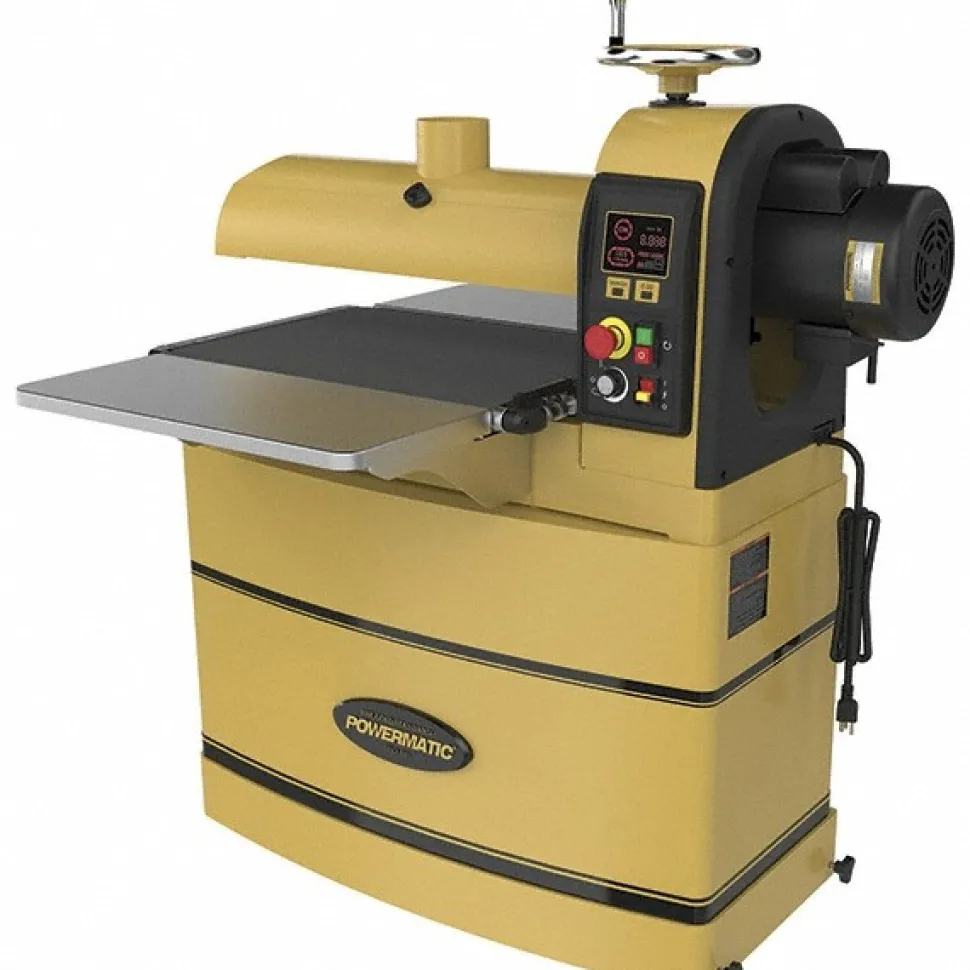 5" Dia x 22" Long, Single Phase Floor Drum Sanding Machine