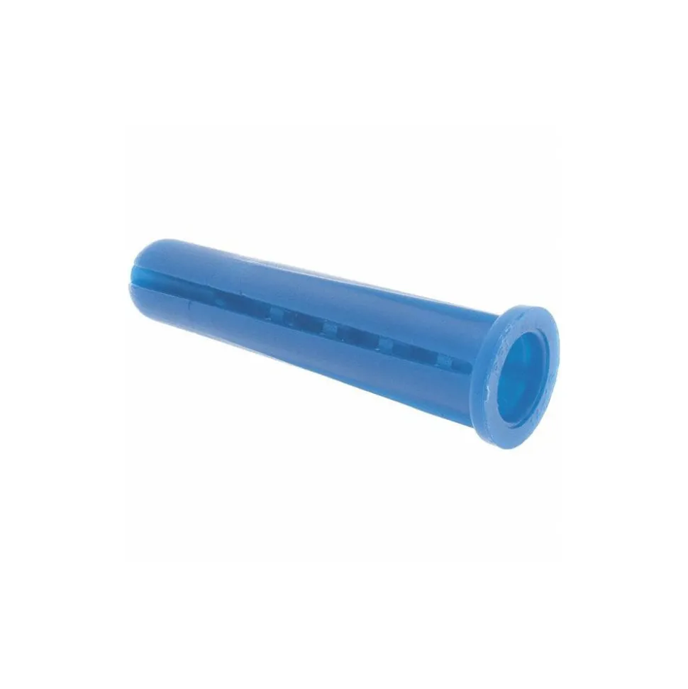 5/16" Dia x 1-1/2" OAL, #14 to #16 Screw, Plastic Plug Drywall & Hollow Wall Anchor