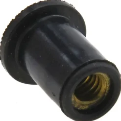 #8-32, 0.438" Dia x 0.052" Thick Flange, Rubber Insulated Rivet Nut