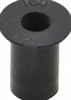 #10-32, 0.562" Dia x 0.04" Thick Flange, Rubber Insulated Rivet Nut