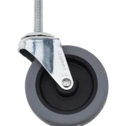 3" Dia x 13/16" Wide x 3-1/2" OAH Stem Mount Swivel Caster with Brake