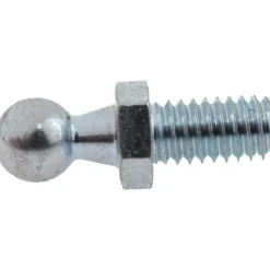 0.39" Dia, 5/16-18, Zinc Plated Ball Studs
