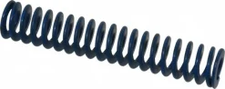 Die Spring: 3/4" Hole Dia, 3/8" Rod Dia, 4" Free Length, Blue