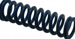 Die Spring: 5/8" Hole Dia, 11/32" Rod Dia, 2" Free Length, Blue