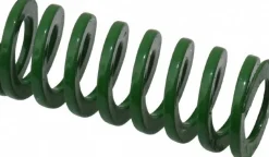 Die Spring: 5/8" Hole Dia, 11/32" Rod Dia, 1-1/2" Free Length, Green