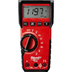 Digital Multimeter: 2.00 Hz - 50.00 kHz Frequency, Plastic