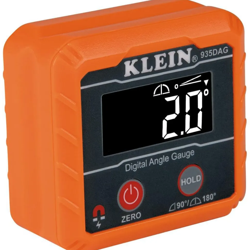 Digital & Dial Protractors: Style: Digital; Minimum Angle Measurement: 90; Maximum Angle Measurement: 180; Measuring Range (Degrees): 360.00