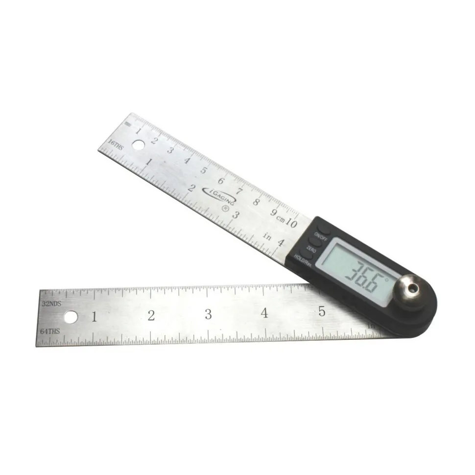 Digital & Dial Protractors: Style: Protractor; Measuring Range (Degrees): 360.00