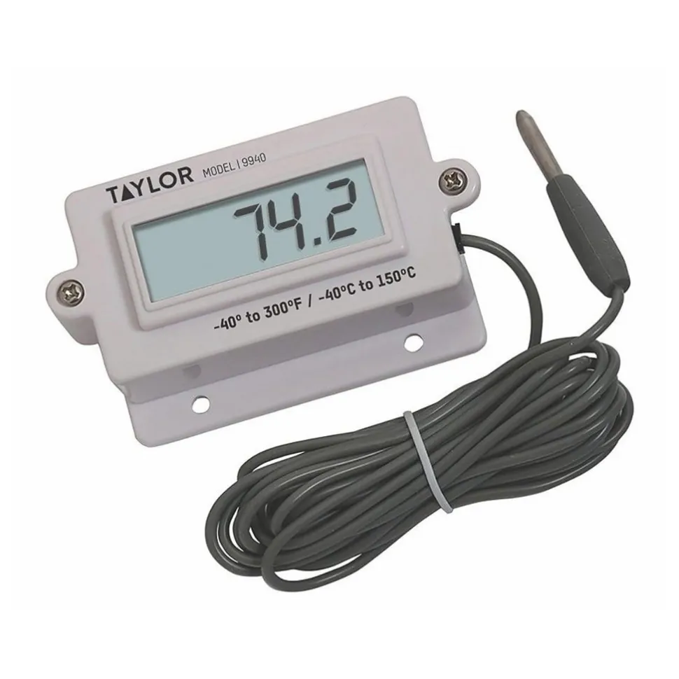 Digital Panel Thermometer: 300 ° F