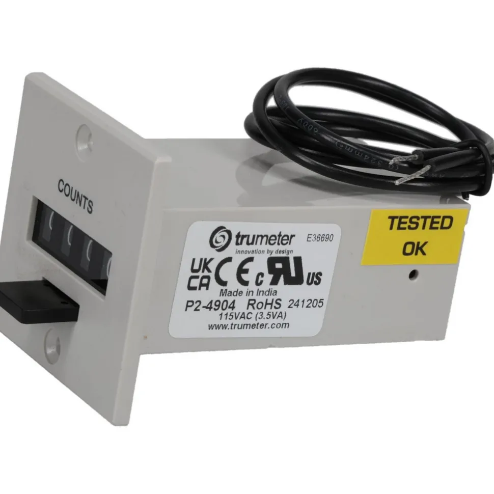 4 Digit Wheel Display Totalizer