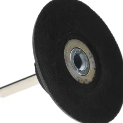 Disc Backing Pad: 3" Dia, Quick-Change Type R