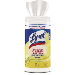 Disinfecting Wipes, 1-Ply, 7
