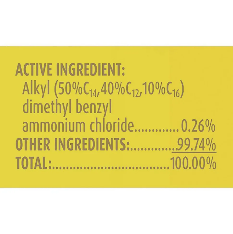 Disinfecting Wipes, 1-Ply, 7" x 7.25", Lemon and Lime Blossom, White