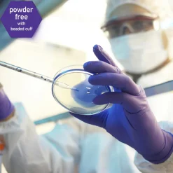 Disposable Gloves: Series Kimtech Purple Nitrile, Size Large, 6.0000 mil, Nitrile, Medical, Powder-Free