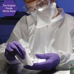 Disposable Gloves: Series Kimtech Purple Nitrile, Size Medium, 6.0000 mil, Nitrile, Medical, Powder-Free