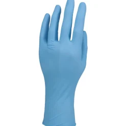 Disposable Gloves: Size Large, 5.0000 mil, Nitrile, General Purpose, Powder-Free
