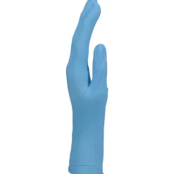 Disposable Gloves: Size Large, 5.0000 mil, Nitrile, General Purpose, Powder-Free