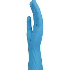 Disposable Gloves: Size X-Large, 8.0000 mil, Nitrile, General Purpose, Powder-Free