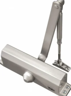1100 Door Closer Damper: 175 lb Load Capacity, 42" Door Width, 9-3/4" Closer Body Length