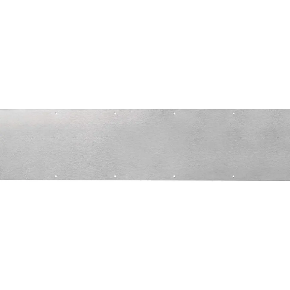 Door Kick Plates: Finish/Coating: Satin Stainless Steel; Length (Inch): 35