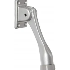 Door Stops: Type: Kick Down Door Stop; Finish/Coating: Silver, Painted; Projection: 4