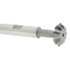 Double Angle Milling Cutter: 90 °, 3/4" Cut Dia, 1/4" Cut Width, 3/8" Shank Dia, High Speed Steel