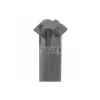 Double Angle Milling Cutter: 90 °, 3/8" Cut Dia, 1/8" Cut Width, 3/8" Shank Dia, Solid Carbide