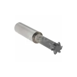 Double Angle Milling Cutter: 90 °, 3/8" Cut Dia, 1/8" Cut Width, 3/8" Shank Dia, Solid Carbide