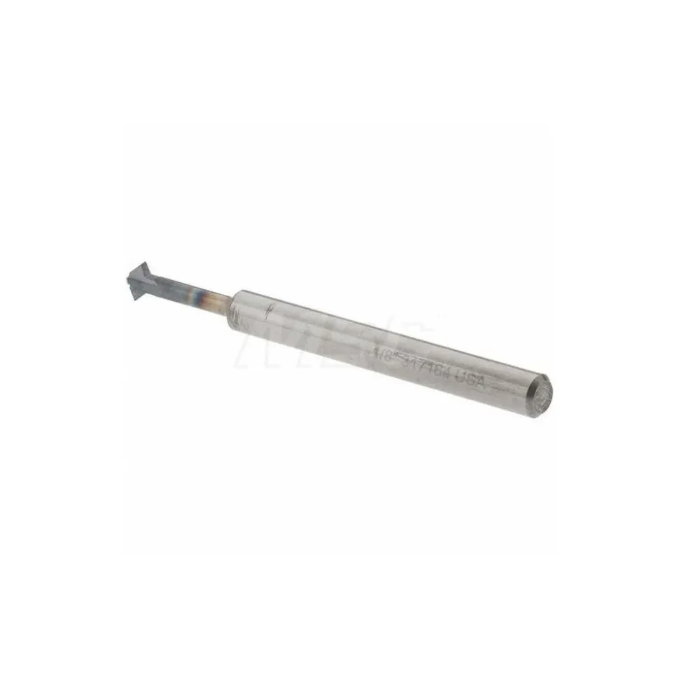 Double Angle Milling Cutter: 90 °, 1/8" Cut Dia, 0.062" Cut Width, 1/8" Shank Dia, Solid Carbide