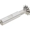 Double Angle Milling Cutter: 60 °, 1" Cut Dia, 5/16" Cut Width, 1/2" Shank Dia, High Speed Steel