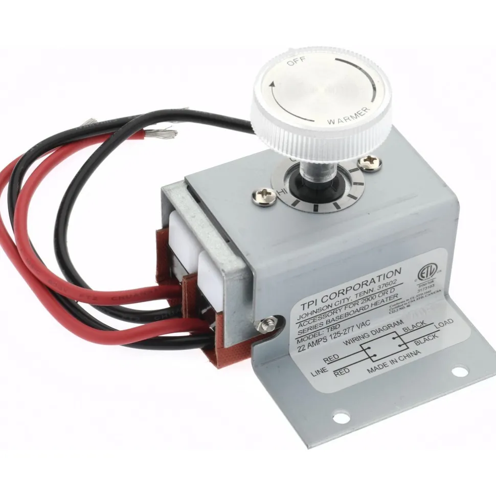 Double Pole Baseboard Heating Thermostat