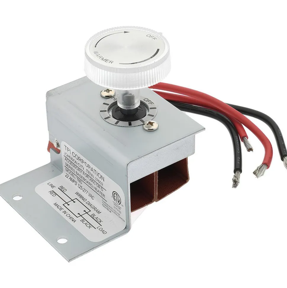 Double Pole Baseboard Heating Thermostat