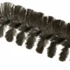Double Stem & Double/Single Spiral Tube Brush: 1-1/2" Dia, 7-1/4" OAL, Stainless Steel Bristles