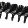 Double Stem/Single Spiral Flue Brush: 1-1/2" Dia, 7-1/2" OAL