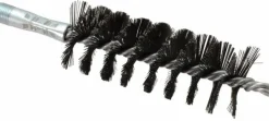 Double Stem/Single Spiral Flue Brush: 1-3/4" Dia, 7-1/2" OAL