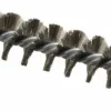 Double Stem/Single Spiral Tube Brush: 7/8" Dia, 6-1/4" OAL, Stainless Steel Bristles