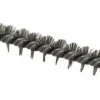 Double Stem/Single Spiral Tube Brush: 5/16" Dia, 4-1/2" OAL, Stainless Steel Bristles