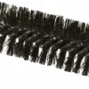Double Stem/Spiral Tube Brush: 1-1/2" Dia, 7-1/4" OAL, Stainless Steel Bristles